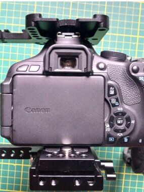 NiceyRig BMPCC Camera Rig Kit w/ Manfrotto Baseplate 15mm Rods & Hardware